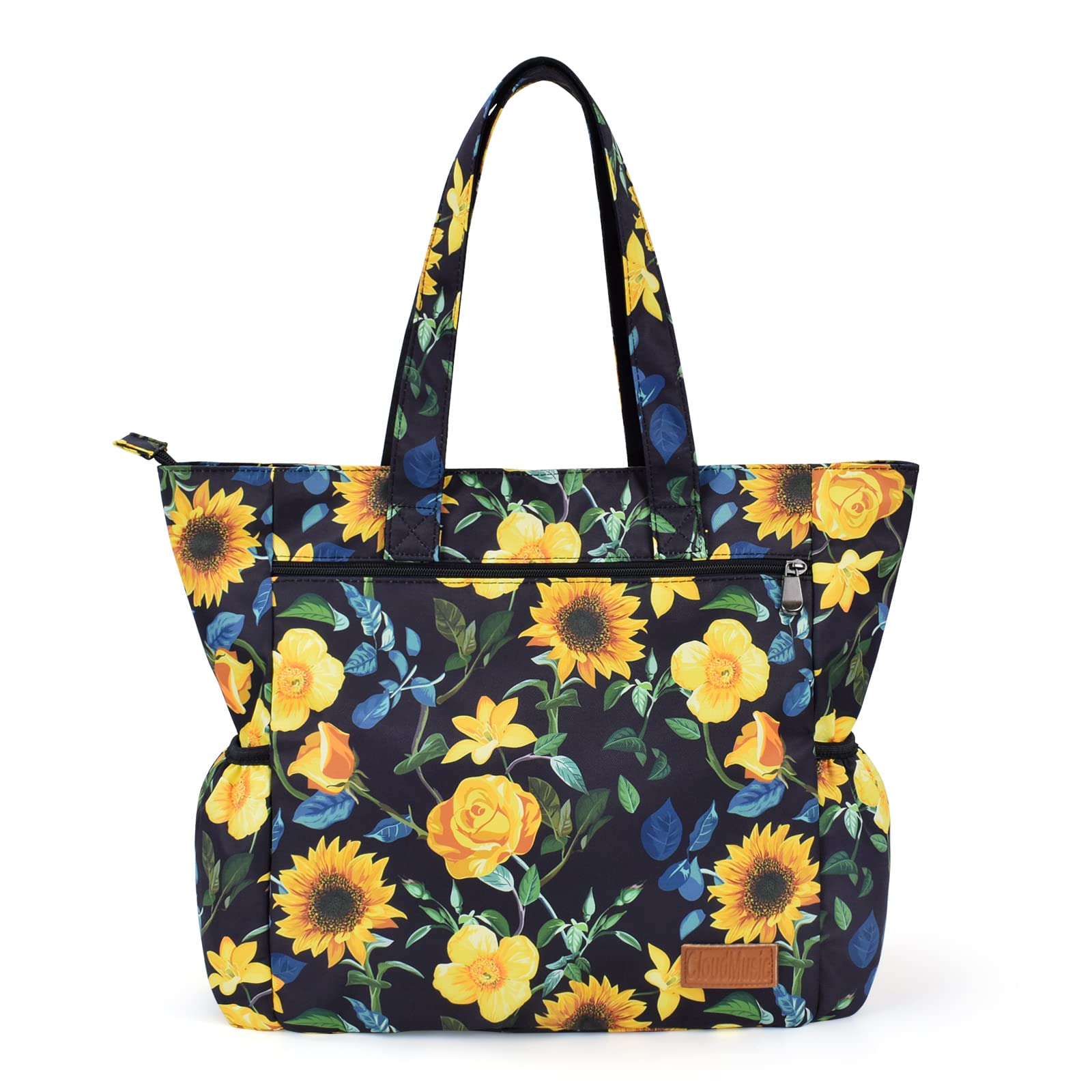 CLOUDMUSIC Shoulder Tote Bag For Nurses Teachers Work Gym Travel Beach Women With Large Capacity Waterproof - Image 3